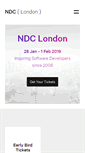 Mobile Screenshot of ndc-london.com