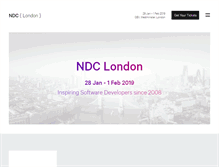 Tablet Screenshot of ndc-london.com